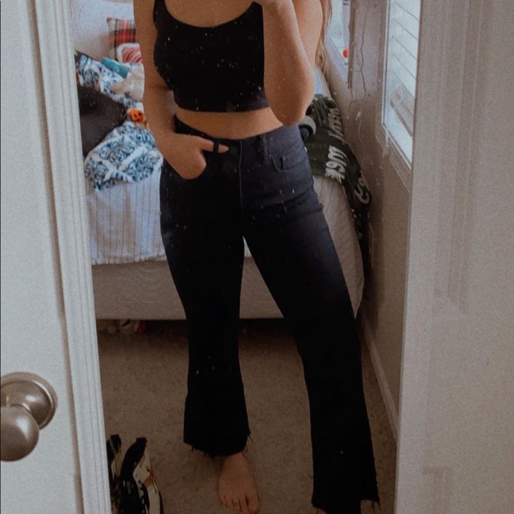 Express flare pants